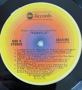 Various : Nashville - Original Motion Picture Soundtrack (LP, Album, San)