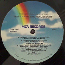 Laden Sie das Bild in den Galerie-Viewer, Various : Original Motion Picture Soundtrack &quot;Harry And The Hendersons&quot; (LP, Album)
