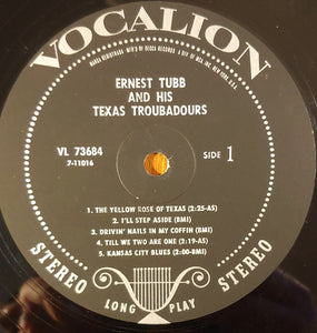 Ernest Tubb And His Texas Troubadours : Ernest Tubb And His Texas Troubadours (LP)