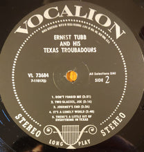 Charger l&#39;image dans la galerie, Ernest Tubb And His Texas Troubadours : Ernest Tubb And His Texas Troubadours (LP)
