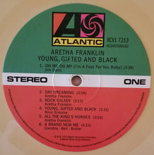 Laden Sie das Bild in den Galerie-Viewer, Aretha Franklin : Young, Gifted And Black (LP, Album, Ltd, RE, Yel)
