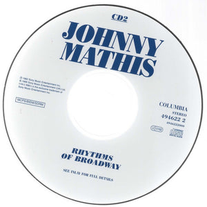 Johnny Mathis : Ballads Of Broadway / Rhythms Of Broadway (2xCD, Album, RE)