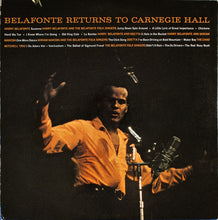 Charger l&#39;image dans la galerie, Harry Belafonte With Odetta ~ Miriam Makeba ~ The Chad Mitchell Trio ~ The Belafonte Folk Singers : Belafonte Returns To Carnegie Hall (2xLP, Album, Ind)
