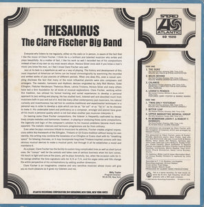 The Clare Fischer Big Band* : Thesaurus (LP, Album, Mo)