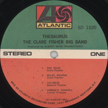 Load image into Gallery viewer, The Clare Fischer Big Band* : Thesaurus (LP, Album, Mo)
