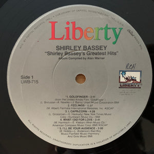 Shirley Bassey : Shirley Bassey's Greatest Hits (2xLP, Comp)