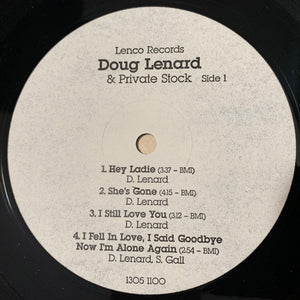 Doug Lenard & Private Stock : Hey Ladie! (LP, Album)