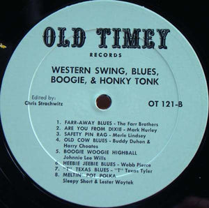 Various : Western Swing, Blues, Boogie And Honky Tonk (Volume 6 - The 1940’s & ’50’s ) (LP, Comp)