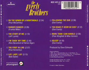 The Everly Brothers* : The Everly Brothers (CD, Album)