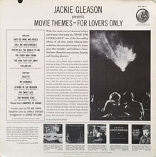 Load image into Gallery viewer, Jackie Gleason : Movie Themes - For Lovers Only (LP, Album)
