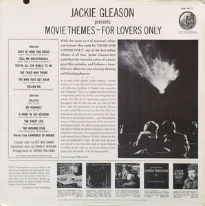 Jackie Gleason : Movie Themes - For Lovers Only (LP, Album)