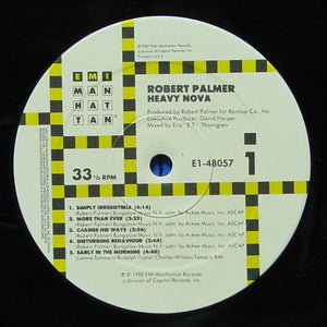 Robert Palmer : Heavy Nova (LP, Album, SRC)