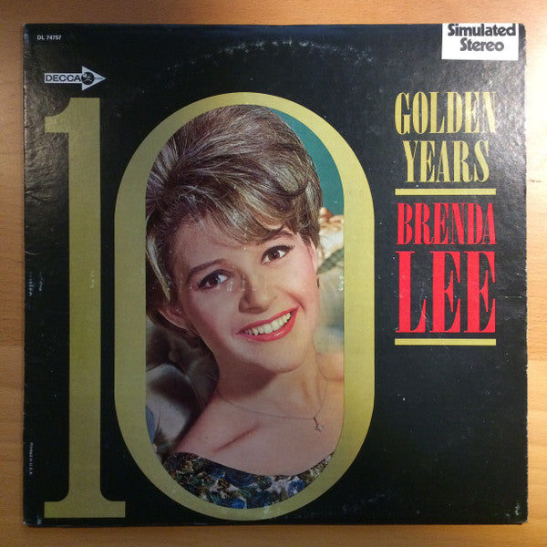 Brenda Lee : 10 Golden Years (LP, Comp, RE, Sim)