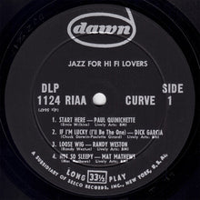 Laden Sie das Bild in den Galerie-Viewer, Various : Jazz For Hi-Fi Lovers (LP, Comp)
