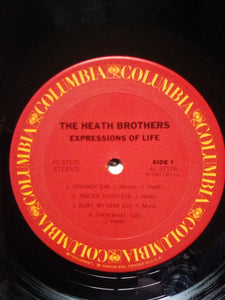 Heath Brothers* : Expressions Of Life (LP, Album, Pit)