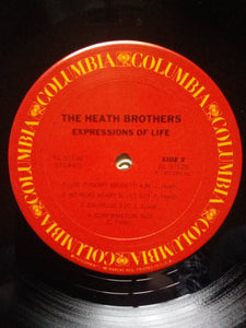 Heath Brothers* : Expressions Of Life (LP, Album, Pit)