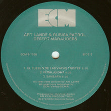 Load image into Gallery viewer, Art Lande And Rubisa Patrol : Desert Marauders (LP, Album)
