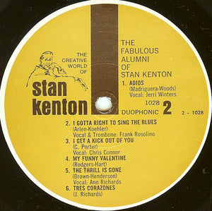Stan Kenton : The Fabulous Alumni Of Stan Kenton (LP, Comp)