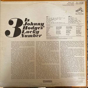 Johnny Hodges : Triple Play (LP)