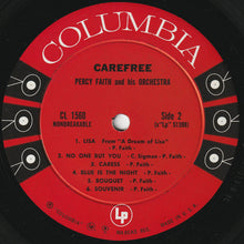 Load image into Gallery viewer, Percy Faith And His Orchestra* : Carefree (LP, Album, Mono)
