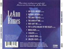 Laden Sie das Bild in den Galerie-Viewer, LeAnn Rimes : God Bless America (CD, Comp)
