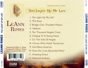 LeAnn Rimes : You Light Up My Life (Inspirational Songs) (CD, Album)