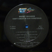 Load image into Gallery viewer, Ricky Skaggs : Don&#39;t Cheat In Our Hometown (LP, Album)
