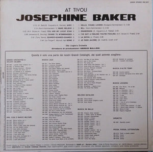 Josephine Baker, Otto Lington's Orchestra : Josephine Baker At Tivoli (LP)