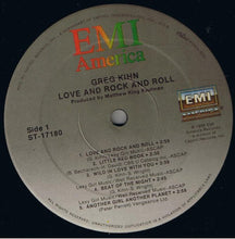 Load image into Gallery viewer, Greg Kihn : Love And Rock And Roll (LP, Album)
