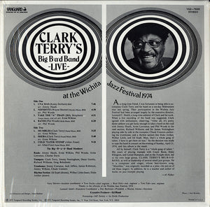 Clark Terry's Big B-a-d Band* : Clark Terry's Big-B-a-d-Band Live At The Wichita Jazz Festival 1974 (LP, Album)