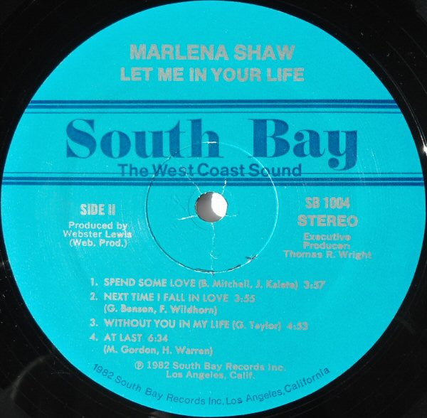 Marlena Shaw - Let Me In Your Life - LP