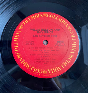 Willie Nelson, Ray Price : San Antonio Rose - Stereo (LP, Album)