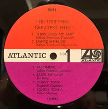 Load image into Gallery viewer, The Drifters : The Drifters&#39; Greatest Hits (LP, Comp, Mono, RE, 184)
