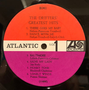 The Drifters : The Drifters' Greatest Hits (LP, Comp, Mono, RE, 184)