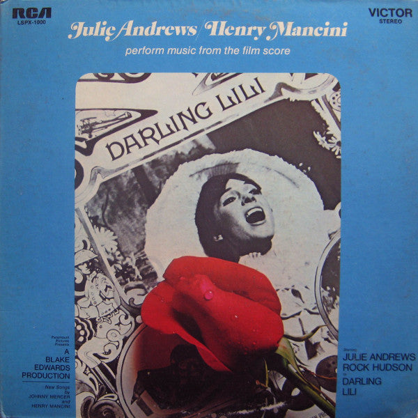 Julie Andrews / Henry Mancini : Perform Music From The Film Score Darling Lili (LP, Gat)