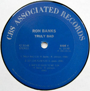Ron Banks : Truly Bad (LP, Album)