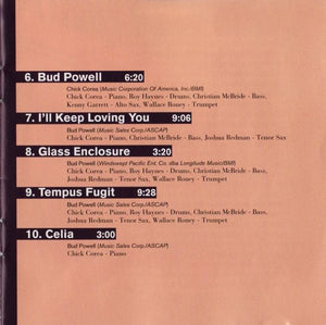 Chick Corea & Friends : Remembering Bud Powell (CD, Album)