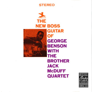George Benson With The Brother Jack McDuff Quartet : The New Boss Guitar Of George Benson (CD, Album, RE, RM)