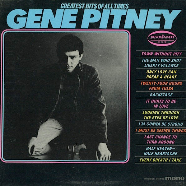 Gene Pitney : Greatest Hits Of All Times (LP, Comp, Mono)