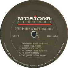 Laden Sie das Bild in den Galerie-Viewer, Gene Pitney : Greatest Hits Of All Times (LP, Comp, Mono)
