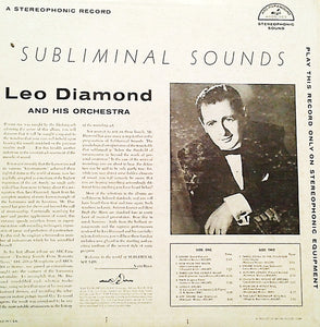 Leo Diamond And His Orchestra : Subliminal Sounds (LP)
