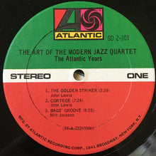 Load image into Gallery viewer, The Modern Jazz Quartet : The Art Of The Modern Jazz Quartet - The Atlantic Years (2xLP, Comp, PRC)
