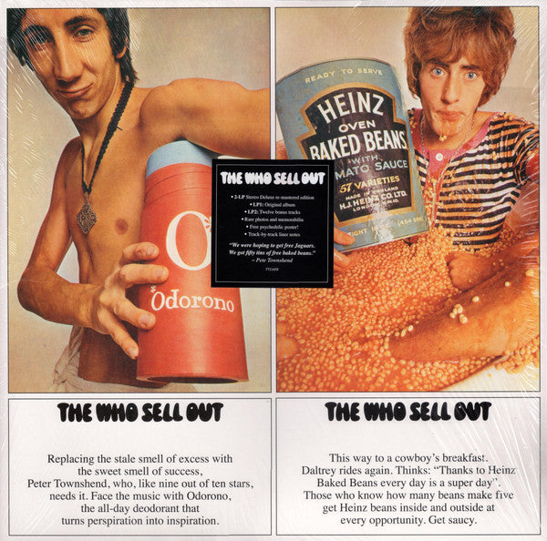 The Who : The Who Sell Out (LP, Album, RE, RM + LP + Dlx, RM)