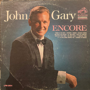 John Gary : Encore (LP, Album, Mono)