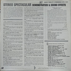 No Artist : Stereo Spectacular Demonstration & Sound Effects (LP, Comp)
