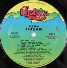 Load image into Gallery viewer, Jigsaw (3) : Jigsaw (LP, Album, Mon)
