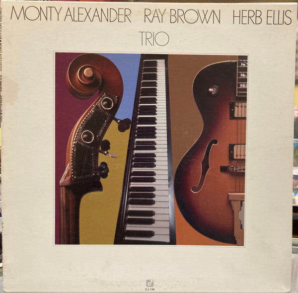 Monty Alexander / Ray Brown / Herb Ellis : Trio (LP, Album)