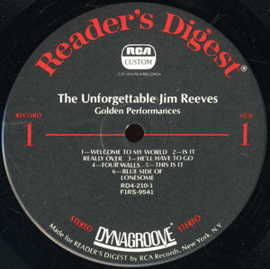 Jim Reeves : The Unforgettable Jim Reeves (6xLP, Comp + Box)
