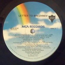 Charger l&#39;image dans la galerie, Various : Letter To Brezhnev (From The Motion Picture Soundtrack) (LP, Comp)
