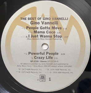 Gino Vannelli : The Best Of Gino Vannelli (LP, Comp, Z -)
